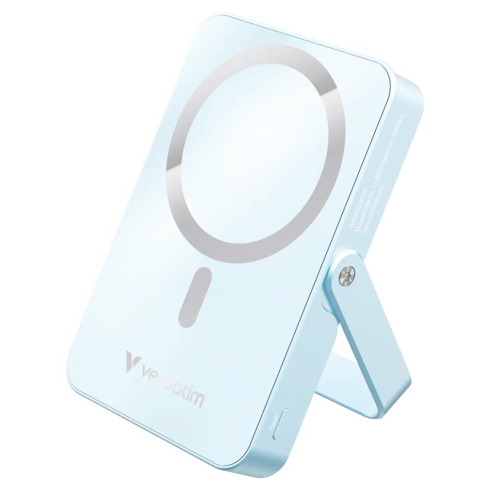 Verbatim Charge 'n' Go Power Bank with Stand 10000mAh (Blue)