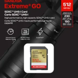 SanDisk Extreme Go SD pack