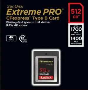 SanDisk Extreme PRO CFexpress Type B (1500MB/s) pack