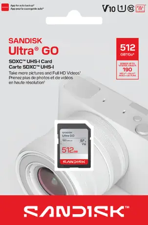 SanDisk Ultra Go SD pack